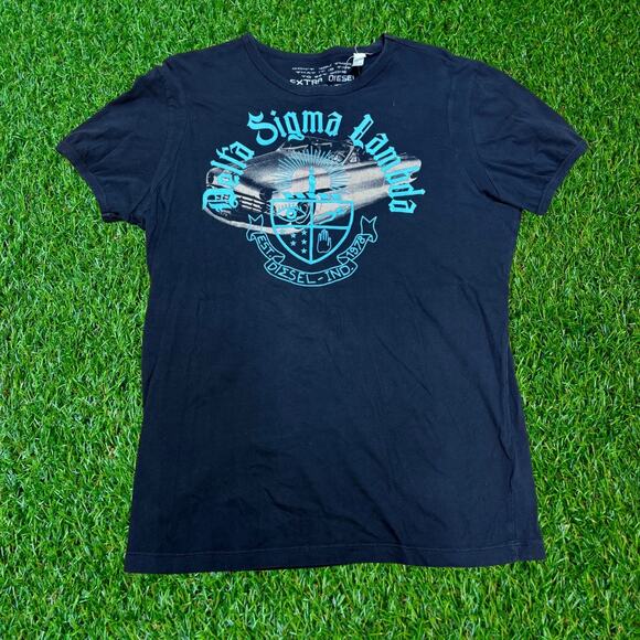 Diesel  Delta Sigma Lambda T-shirt - Picture 1 of 4